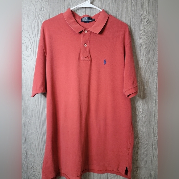 Ralph Lauren Other - Ralph Lauren Men's‎ Polo Shirt in Rich Red/orange Color